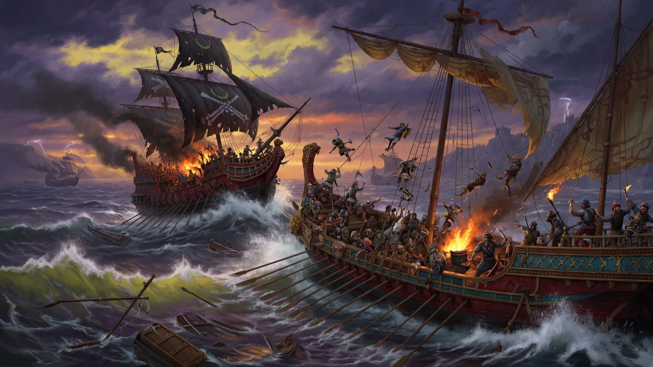 Pirates hunt the lanes