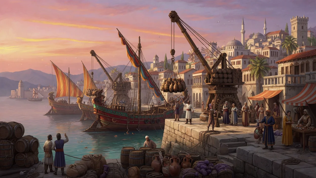 Ports are where fortunes turn